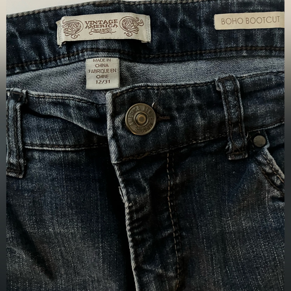 Women’s Vintage America Boho Bootcut Jeans 12/31